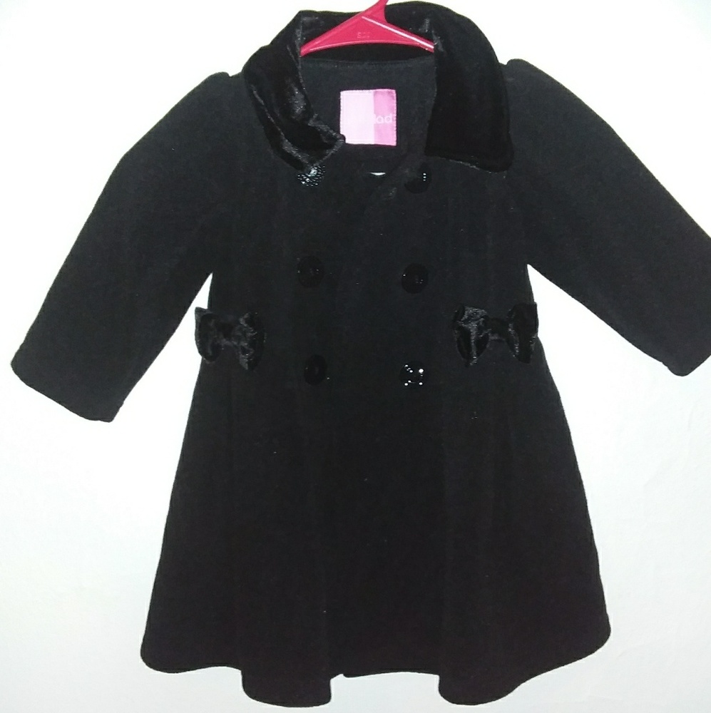 Toddler girls pea coat.